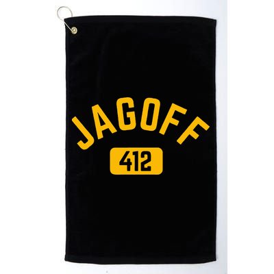 Funny Pittsburgh Jagoff 412 Sl City Pennsylvania Home Golf Towel