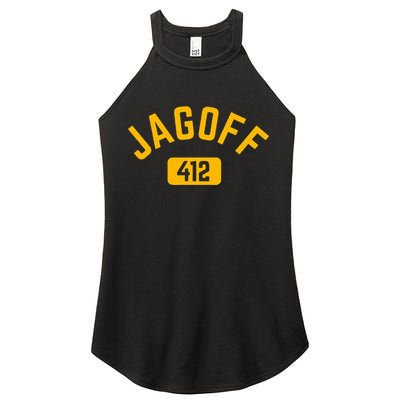 Funny Pittsburgh Jagoff 412 Sl City Pennsylvania Home Women's Perfect Tri Rocker Tank