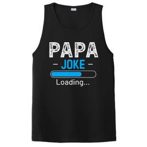 Funny Papa Joke Loading Daddy Fathers Day Humor Grandpa PosiCharge Competitor Tank