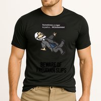 Funny Psychology Joke Sigmund Freud Beware Of Freudian Slips Cooling Performance Crew T-Shirt