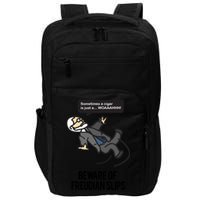 Funny Psychology Joke Sigmund Freud Beware Of Freudian Slips Impact Tech Backpack