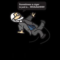 Funny Psychology Joke Sigmund Freud Beware Of Freudian Slips Impact Tech Backpack