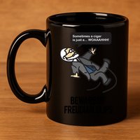 Funny Psychology Joke Sigmund Freud Beware Of Freudian Slips 11oz C Handle Ceramic Mug