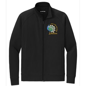 Funny Peacock Just A Who Loves Peacocks Stretch Full-Zip Cadet Jacket