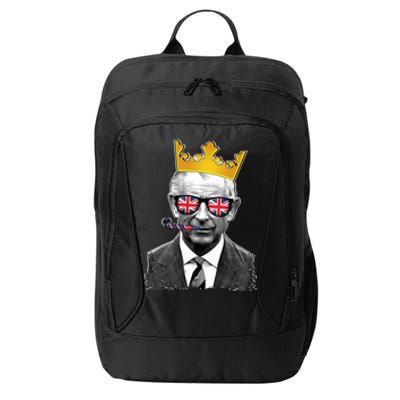 Funny Party King Coronation Prince King Charles City Backpack