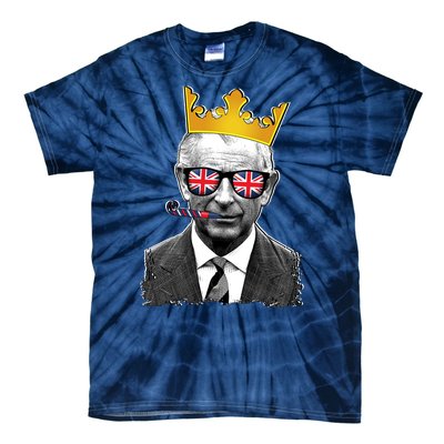 Funny Party King Coronation Prince King Charles Tie-Dye T-Shirt