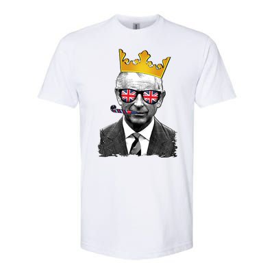 Funny Party King Coronation Prince King Charles Softstyle® CVC T-Shirt