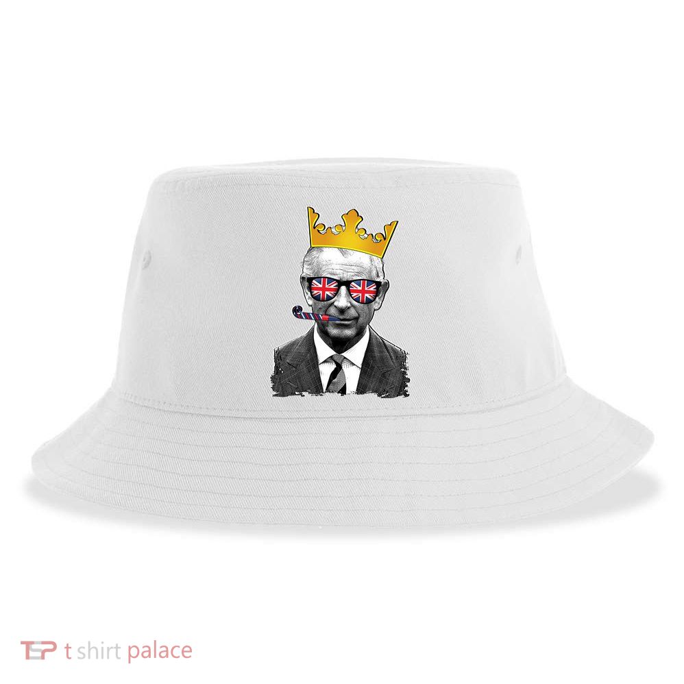 Funny Party King Coronation Prince King Charles Sustainable Bucket Hat