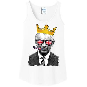 Funny Party King Coronation Prince King Charles Ladies Essential Tank