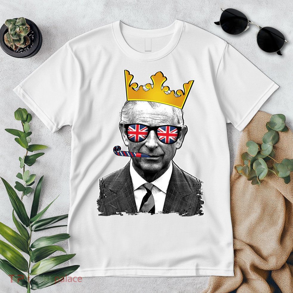 Funny Party King Coronation Prince King Charles Premium T-Shirt