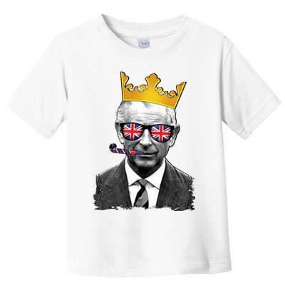 Funny Party King Coronation Prince King Charles Toddler T-Shirt