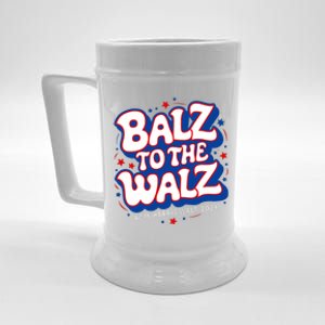 Funny Pro Kamala Harris Walz Election 2024 Balz To The Walz Beer Stein