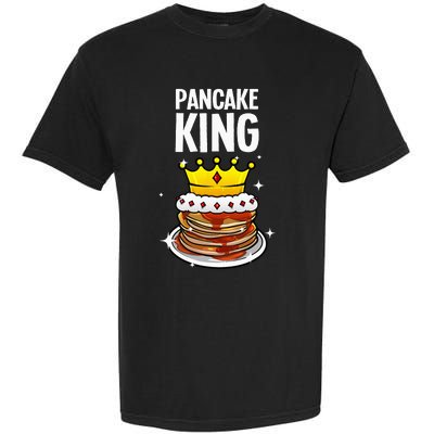 Funny Pancake King Design For Pancake Lover Garment-Dyed Heavyweight T-Shirt