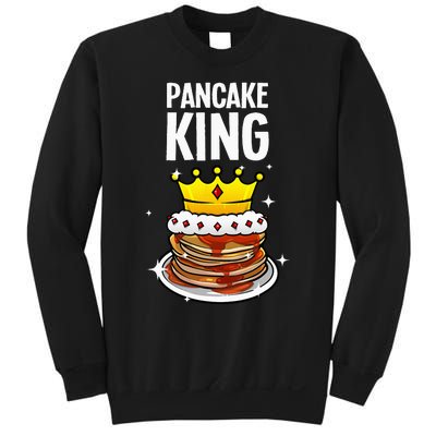 Funny Pancake King Design For Pancake Lover Sweatshirt