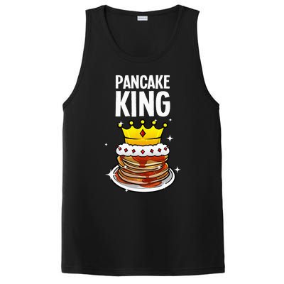 Funny Pancake King Design For Pancake Lover PosiCharge Competitor Tank