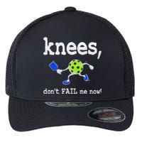 Funny Pickleball Knees DonT Fail Me Now Pickleball Flexfit Unipanel Trucker Cap