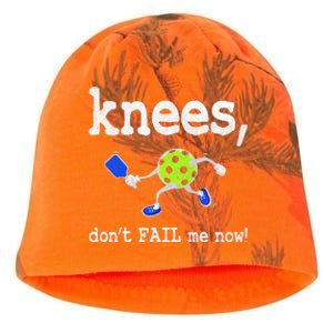 Funny Pickleball Knees DonT Fail Me Now Pickleball Kati - Camo Knit Beanie