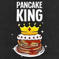 Funny Pancake King Design For Pancake Lover Cool Comfort Performance Bucket Hat