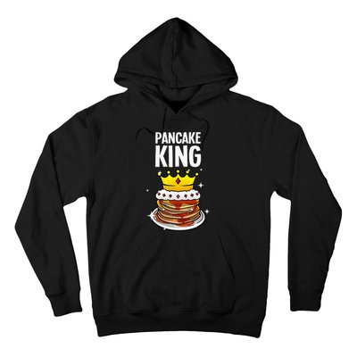 Funny Pancake King Design For Pancake Lover Hoodie