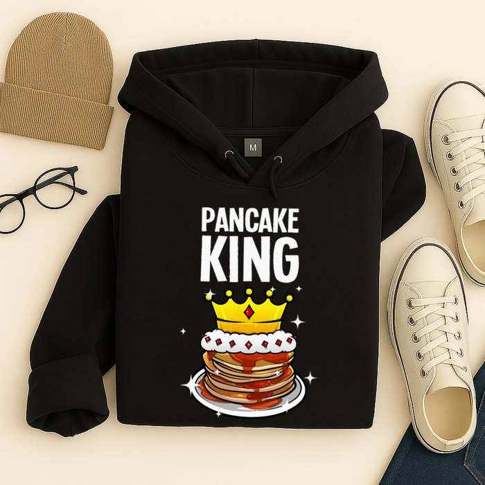 Funny Pancake King Design For Pancake Lover Hoodie