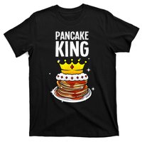 Funny Pancake King Design For Pancake Lover T-Shirt