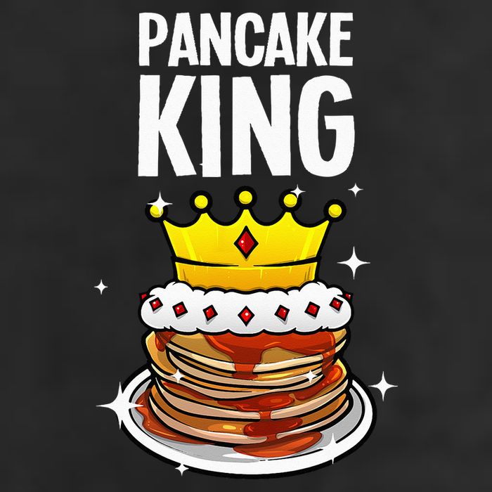 Funny Pancake King Design For Pancake Lover Beanie