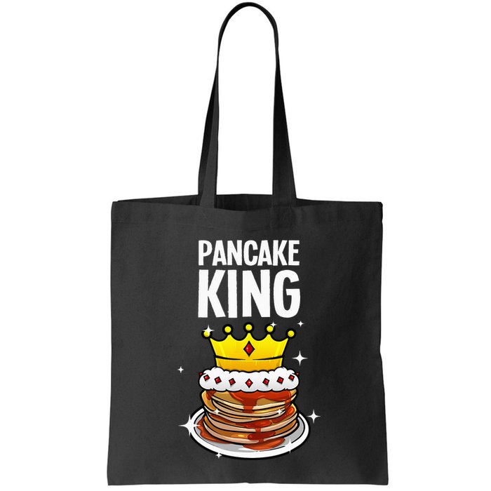 Funny Pancake King Design For Pancake Lover Bag