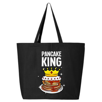 Funny Pancake King Design For Pancake Lover 25L Jumbo Tote