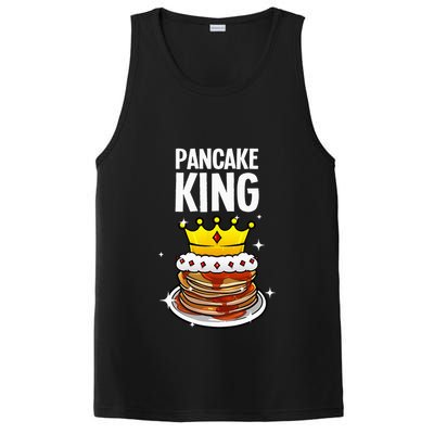 Funny Pancake King Design For Pancake Lover PosiCharge Competitor Tank