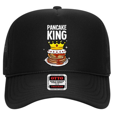 Funny Pancake King Design For Pancake Lover Trucker Hat