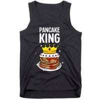 Funny Pancake King Design For Pancake Lover Tank Top