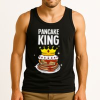 Funny Pancake King Design For Pancake Lover Tank Top