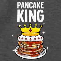 Funny Pancake King Design For Pancake Lover Vector Backpack