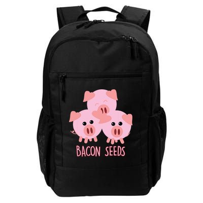 Funny Paleo Keto Bacon Seeds Three Pigs Backpack
