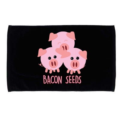 Funny Paleo Keto Bacon Seeds Three Pigs Microfiber Hand Towel