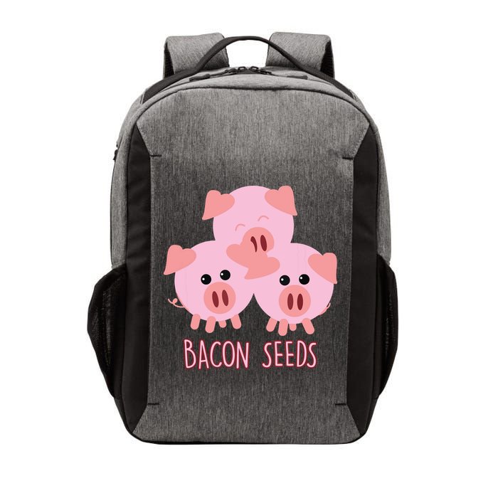 Funny Paleo Keto Bacon Seeds Three Pigs Vector Backpack