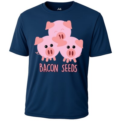 Funny Paleo Keto Bacon Seeds Three Pigs Performance Shirt