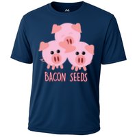 Funny Paleo Keto Bacon Seeds Three Pigs Cooling Performance Crew T-Shirt