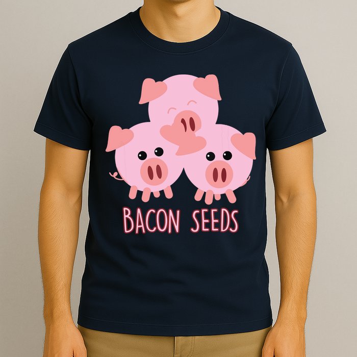 Funny Paleo Keto Bacon Seeds Three Pigs T-Shirt