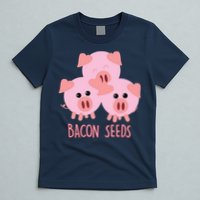 Funny Paleo Keto Bacon Seeds Three Pigs T-Shirt