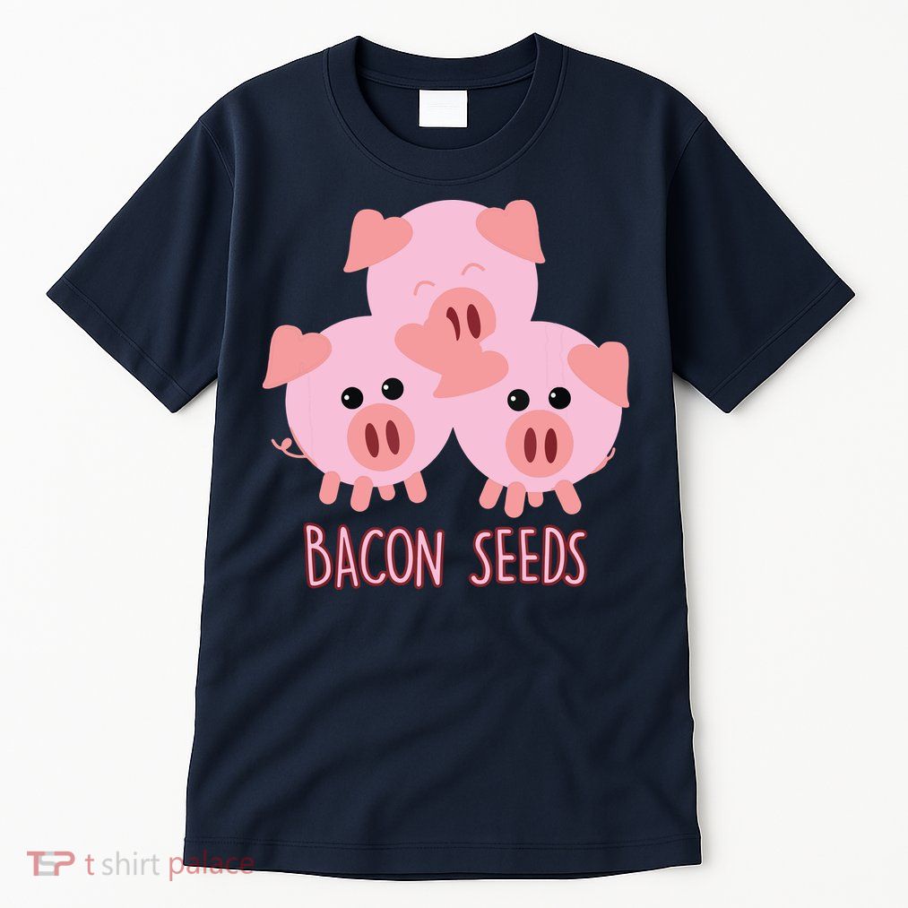 Funny Paleo Keto Bacon Seeds Three Pigs Tall T-Shirt