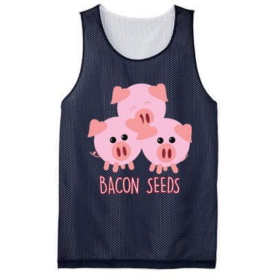 Funny Paleo Keto Bacon Seeds Three Pigs Mesh Reversible Basketball Jersey Tank