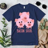 Funny Paleo Keto Bacon Seeds Three Pigs Premium T-Shirt