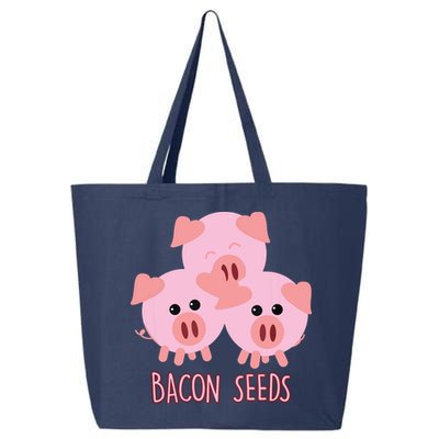 Funny Paleo Keto Bacon Seeds Three Pigs 25L Jumbo Tote