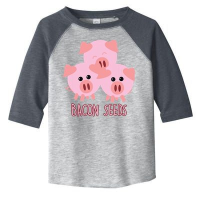 Funny Paleo Keto Bacon Seeds Three Pigs Toddler Fine Jersey T-Shirt