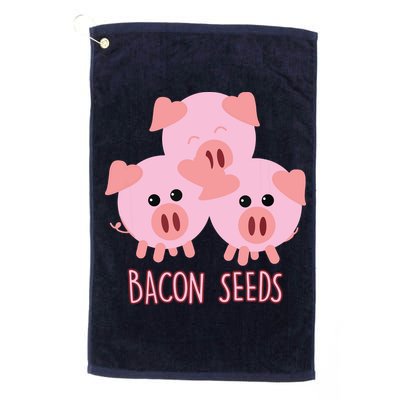 Funny Paleo Keto Bacon Seeds Three Pigs Golf Towel