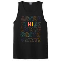 Funny Pre K Kindergarten Hi Alphabet Back To School Teachers PosiCharge Competitor Tank