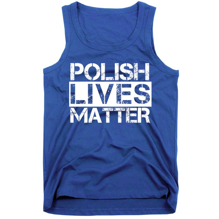 Funny Polish Lives Matter Poland Pride Gift Tank Top