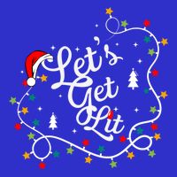 Funny Pajamas Lets Get Lit Christmas Tree Costume Xmas Gift 16 in Basic Backpack