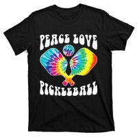 Funny Peace Love Pickleball Vintage Design T-Shirt